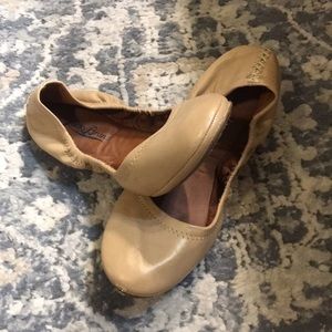 Lucky Brand leather ballet flats